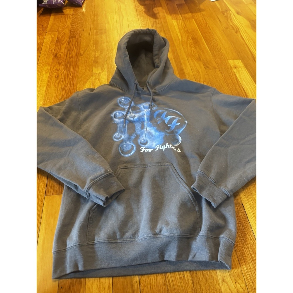 Foo Fighters Grey Hoodie Everything Or Nothing At All Tour Womens‎ S 2024